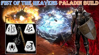 Diablo 2 Resurrected  Fist of the Heavens Paladin BuildLightning DamageHoly Bolt Damage [upl. by Seleta]