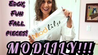 A Wee Bit Out Of My Comfort Zone Modlily TryOn Haul Affordable Fashion Fall  September 2022 [upl. by Devlin]