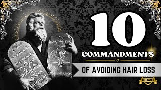 The 10 Commandments of Avoiding Hair Loss hairloss hairlosstreatment alopecia menshealth [upl. by Nnylyam430]