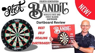 Shot BANDIT GEN 4 Dartboard Review The Best Self Healing Dartboard [upl. by Arihaz]