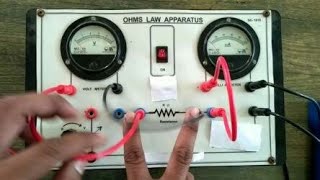 verification of ohms Law in hindienglishphysicsexperiment [upl. by Lisan]