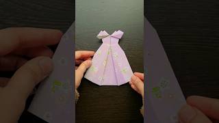 Adorable Skirt Dress Craft Idea  Step by step tutorial [upl. by Dani660]