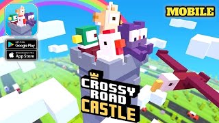 Crossy Road Castle Mobile Gameplay AndroidIOS  Apple Arcade [upl. by Aivin]