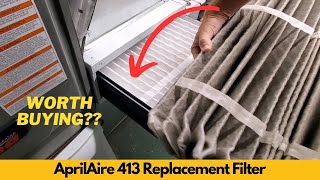 AprilAire 413 Replacement Filter for AprilAire Whole House Air Purifiers  Worth Buying [upl. by Socher]