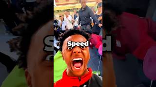 IShowSpeed encontrou o Gnomo Mago Verde Speed vs Gnomo 😱 crawly speed ishowspeed meme [upl. by Larue638]