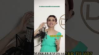 COMO MEJORAR LA VOZ PARA CANTAR Ejercicios para mejorar la voz clasesdecanto shortvideo cantar [upl. by Baiel]