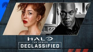 Halo The Series Declassified S2 E5  Natasha Culzac And Bokeem Woodbine Reflect On Reach [upl. by Aztilay]