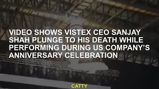 Video Vistex CEO Sanjay Shah shows that he dived into his death while he was performing during the a [upl. by Nylsirk93]