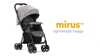 Joie mirus™  Lightweight Pushchair That Sits Both Ways  For Newborns amp Toddlers [upl. by Eikcid]