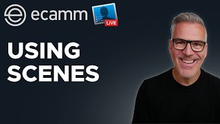 How To Use Scenes In Ecamm Live [upl. by Esiocnarf]