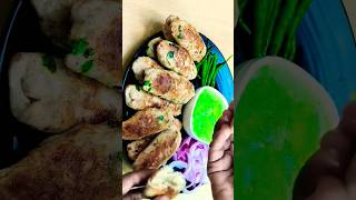 Instant Chicken Cheesey Kebaabfood shorts chickenrecipes ytshortsniloferfoodsndvlog likes [upl. by Luana]