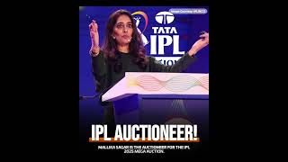 IPL AUCTIONEER cricket ipl iplauction2025 iplauction [upl. by Emil]