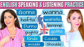 Gonna wanna gotta and MORE Reductions in English  Natural English Pronunciation Lesson [upl. by Eiramanna]