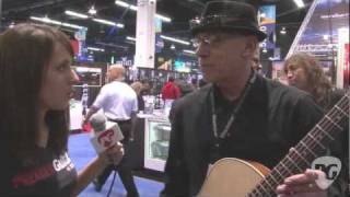 NAMM 12  Knaggs Guitars Kipawa Acoustic [upl. by Hilel]