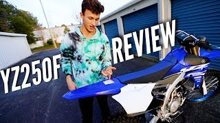 FULL REVIEW My New 2018 YZ250F [upl. by Ellehcan265]