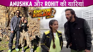 KKK 11 Youngest Contestant Anushka Sen amp Rohit Shetty Bonding  Calls Her Chota Packet Bada Dhamaka [upl. by Eentrok]