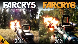 Far Cry 6 vs Far Cry 5  Direct Comparison [upl. by Mavis163]