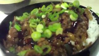 How to make quick and easy Gyudon [upl. by Atims]