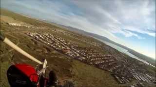 The Green1 Electric Ultralight Motor Glider Flys At Lake Havasu Mar 2013 [upl. by Ofelia]