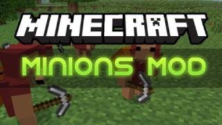 Minecraft Minions Mod [upl. by Euqirat]