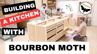 Crafting A Unique Inset Kitchen With Bourbon Moth A Oneofakind Creation [upl. by Malik]