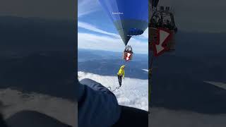 paragliding paragliding travel travel mountains sky skydiving shortsvideo [upl. by Compton]