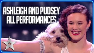 Every PAWFECT performance from Series 6 CHAMPIONS Ashleigh and Pudsey  Britains Got Talent [upl. by Lapham]