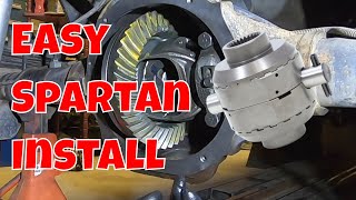 Installing A Spartan Lunchbox Locker In A Jeep XJ Chrysler 825 [upl. by Ruhnke]