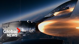 Virgin Galactic launches 1st commercial suborbital spaceflight  FULL [upl. by Rains223]