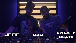 Sweaty Beats B2B Jefe Live  Pirate Studios WestLake [upl. by Almeda]