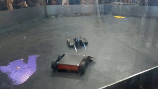 Night Force vs Lowbot Winners Bracket Fight 1 Antweight Combat Robogames 2024 [upl. by Eednim]