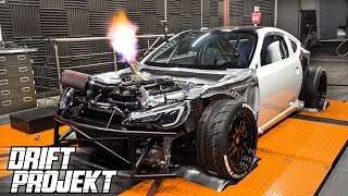 Hamownia Docieranie Silnika Strojenie  Drift Projekt  Subaru BRZ 27 [upl. by Sekofski]