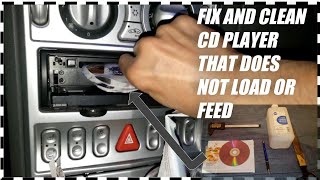 Car CD 📀 Player Not Loading Feeding Or Taking CD Simple Fix [upl. by Name]