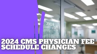 2024 CMS Physician Fee Schedule Changes Revealed Impacts on Reimbursement amp Budgeting [upl. by Ainotahs]