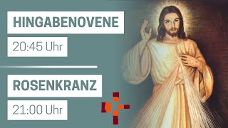 27072024 2045 Uhr Hingabenovene 21 Uhr Rosenkranz  Erlöserpfarre Lustenau Rheindorf [upl. by Anowahs]