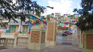 El Parterre Aguadilla and Colorful Houses [upl. by Divaj]