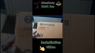 Atomberg BLDC Fan Unboxing  fan atomberg bldcfan trending [upl. by Eiramlatsyrc]