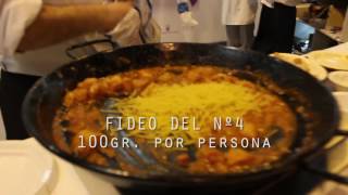 FIDEUÁ DE GANDÍA EN FITUR POR CHEF AMADEO RECETAS [upl. by Pollard]