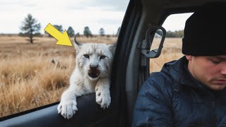 Lynx Stops Driver and Begs Him to Follow  What Happens Next Is Unbelievable [upl. by Luba]