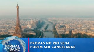 Despoluição do Rio Sena vira prova de obstáculos para Jogos Olímpicos de Paris  Jornal da Band [upl. by Will459]