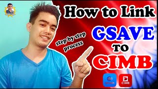 How to link Gcash Gsave to CIMB Bank  Step by step process on how to link Gsave to CIMB Bank 2024 [upl. by Anileh568]