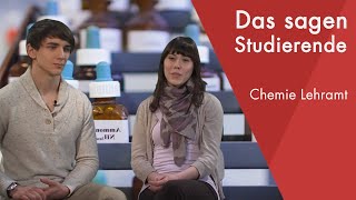 quotDas sagen die Studierendenquot  Chemie Lehramt Staatsexamen studieren [upl. by Wertheimer]