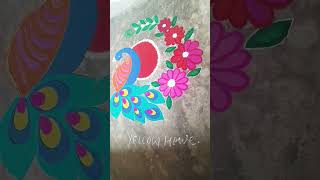 Rangoli competition Suman Datta English Medium School [upl. by Pelpel348]