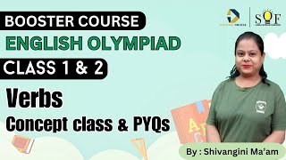 English Olympiad Class 1 and 2 Verbs SOF IEO 2024 [upl. by Stanfield570]