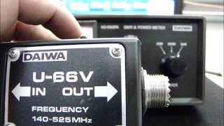 Daiwa NS660PA Review and Test with Optional U66V  ALPHA TELECOM [upl. by Ennovihs]