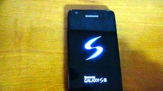 Samsung Galaxy S II Shutdown and Startup Smooth Boot No Lag [upl. by Aehtla778]