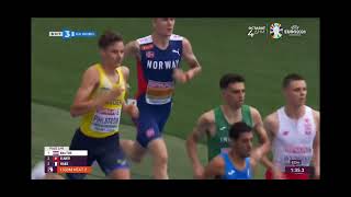 1500m Heat 2  European Athletics Championships 2024 Rome [upl. by Ailet]