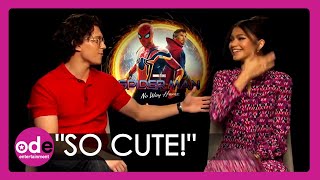 Zendaya TEASES Tom Holland for Old Interview 🤣 [upl. by Aiyt]