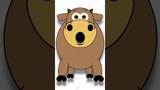 The Pig Says OINK amp The Cow Says MOO shorts BabyBigMouth  funny kidssong learn animalsounds [upl. by Claud]