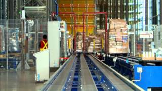 Sobeys Delivering The Future automated case picking and palletizing system by WITRON [upl. by Ardnuas]